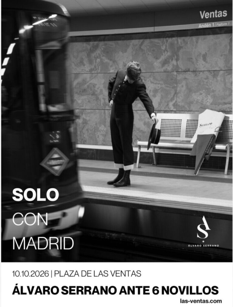 Álvaro Serrano présente « Solo con Madrid » un mois après son défi à Las Ventas