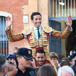 David de Miranda, le meilleur de l'après-midi à ses débuts en charro
