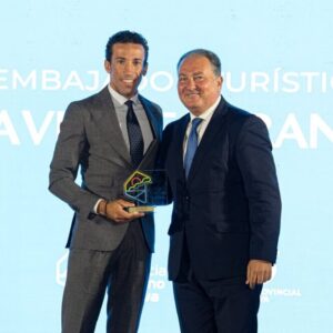 David de Miranda, nommé ambassadeur du tourisme de la province de Huelva