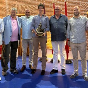 Esaú Fernández, grand honneur en tant que vainqueur de Navalcarnero