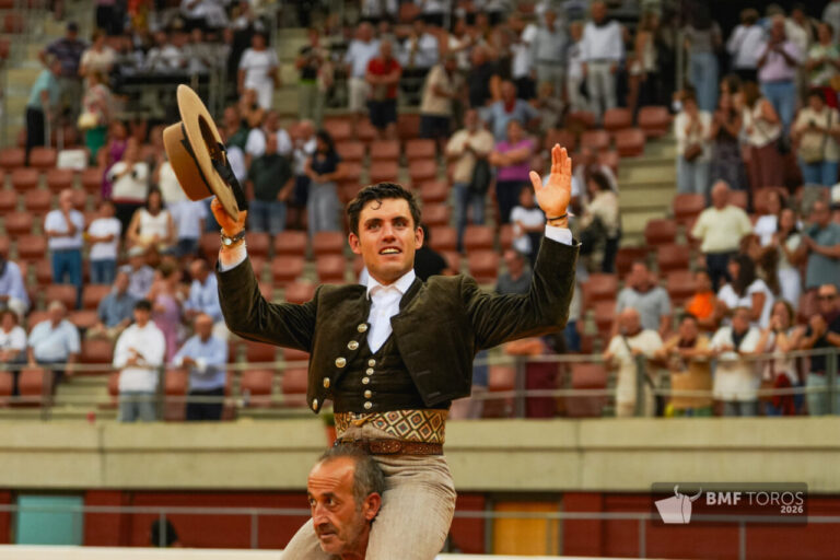 Guillermo Hermoso de Mendoza, premier vainqueur des Sanmateos de Logroño