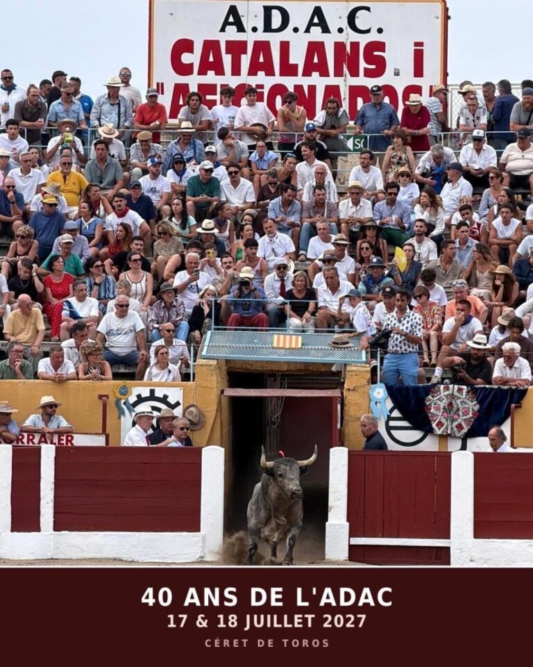 Le bastion des arènes de Céret avance les dates de son 40ème anniversaire historique


