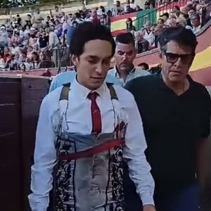 Le torero López Ortega, absent en raison d'une blessure à l'épaule droite
