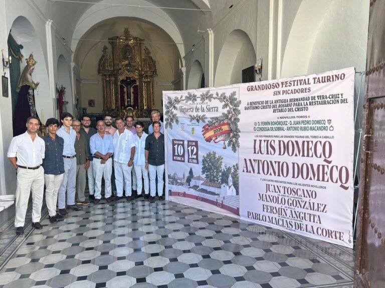 Luis et Antonio Domecq réapparaîtront à la fête taurine de Higuera de la Sierra


