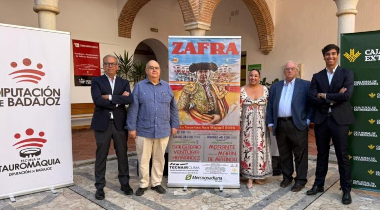 Morante dirige les affiches de la Foire de San Miguel de Zafra