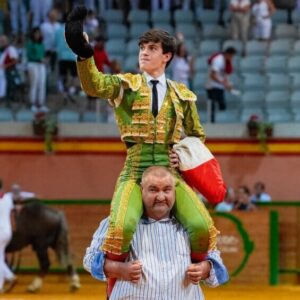 Sergio Rollón, candidat au Soulier d'Or avec de bonnes murteiras à Arnedo