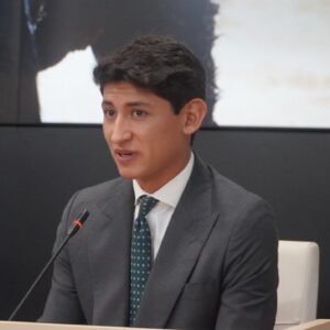 Emiliano Osornio, à l'événement « 500 ans de tauromachie au Mexique »