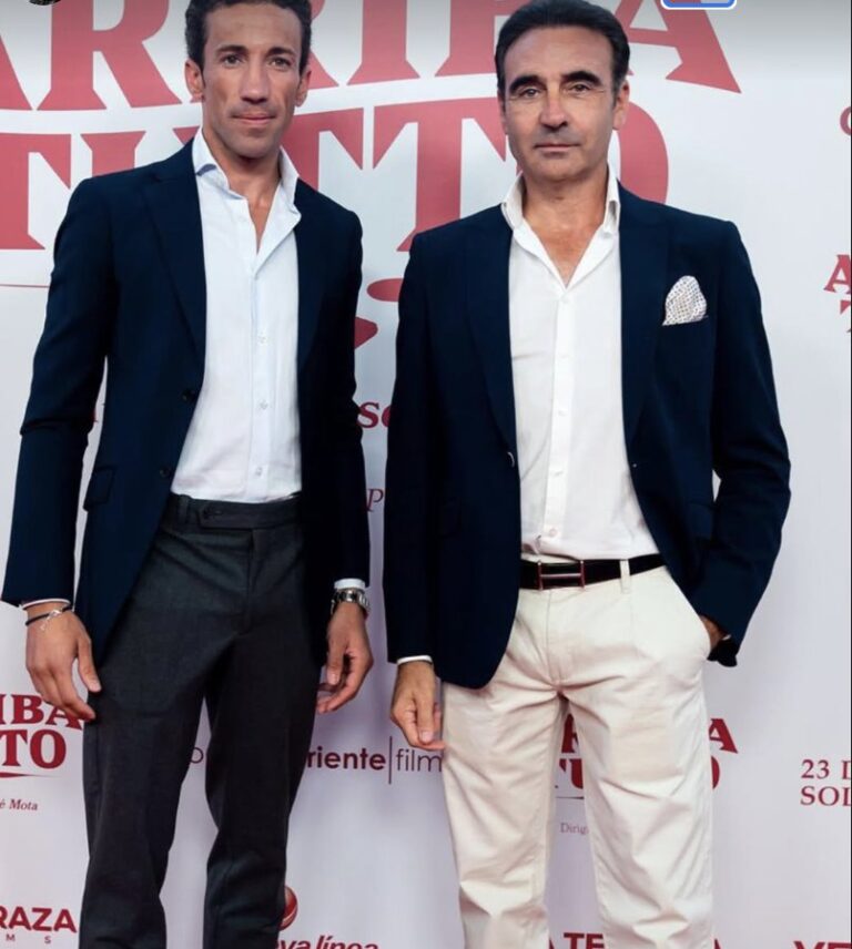 Enrique Ponce, David de Miranda, Esaú Fernández, Ortega Cano... à la première de "Arriba Tutto!" par José Mota


