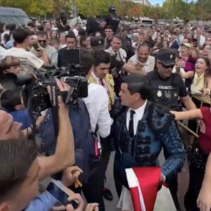 Arrivée massive de Morante de la Puebla à Las Ventas