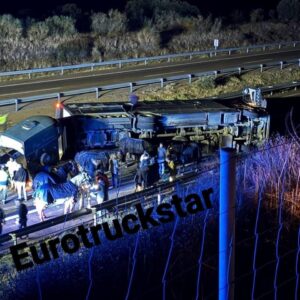 Grave accident du camion de Diego Ventura avec plusieurs chevaux blessés